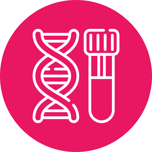 Hormone Testing - male infertility diagnostic method icon