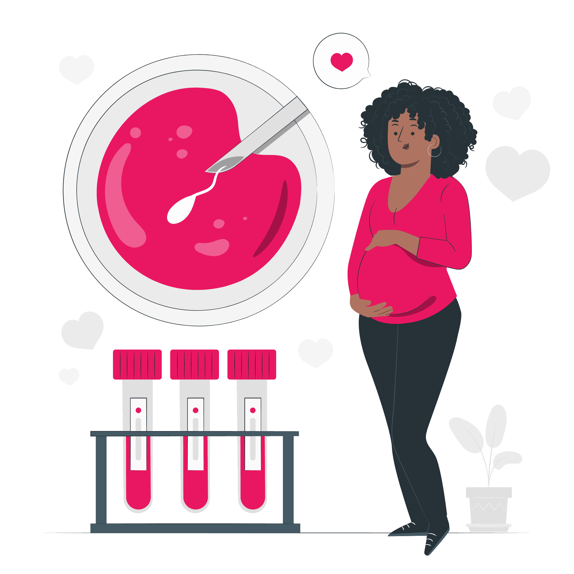 IVF treatment procedure illustration - In Vitro Fertilization steps at Iswarya Fertility Centre Chennai